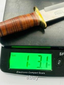 RBH CUSTOM KNIVES Large Fixed Blade SPORTSMAN Bowie UNUSED 14 KNIFE & Sheath