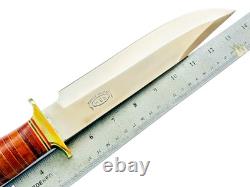 RBH CUSTOM KNIVES Large Fixed Blade SPORTSMAN Bowie UNUSED 14 KNIFE & Sheath