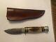 REDUCED! Marble's, Gladstone, Rare, Marlin-Stag Horn Fixed Blade Knife with Box