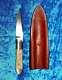REDUCED Vintage Early Ron Gaston Drop-Point Hunting Knife withSheath