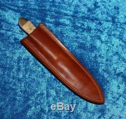 REDUCED Vintage Early Ron Gaston Drop-Point Hunting Knife withSheath