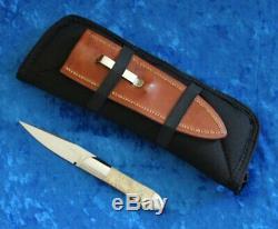 REDUCED Vintage Early Ron Gaston Drop-Point Hunting Knife withSheath