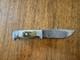 RH Ruana Bonner Montana Fixed Blade Knife, Steel, Bone Handle 3.5-4 blade