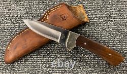 RIGID Fixed Blade Hunting Knife With Sheath Excellent