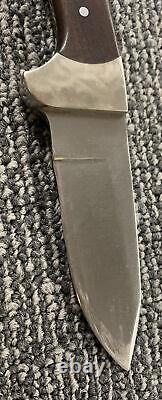 RIGID Fixed Blade Hunting Knife With Sheath Excellent