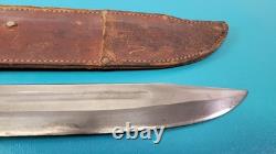 RJ Richter Large 13 Bowie Huntinng Knife + Sheath Solingen Germany TR1293