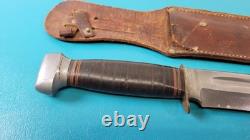 RJ Richter Large 13 Bowie Huntinng Knife + Sheath Solingen Germany TR1293