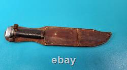 RJ Richter Large 13 Bowie Huntinng Knife + Sheath Solingen Germany TR1293