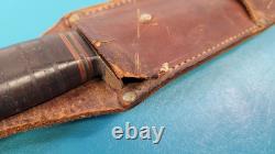 RJ Richter Large 13 Bowie Huntinng Knife + Sheath Solingen Germany TR1293