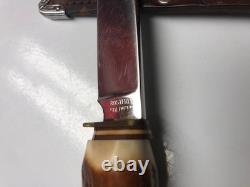 ROSTFREIL VINTAGE (carver antler) hunting knife SOLINGEN GERMANY (BEAUTIFUL)