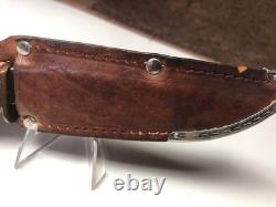 ROSTFREIL VINTAGE (carver antler) hunting knife SOLINGEN GERMANY (BEAUTIFUL)