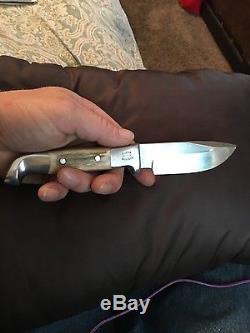 RUANA Bonner Montana Hunting Knife & Sheath US Hand Made