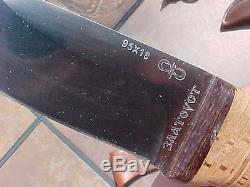 RUSSIAN ZLATOUST HUNTING KNIFE NEVER USED