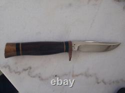 Ralph Bone Model G414 Custom Small Game Knife 5 Blade Rosewood/Johnson Sheath