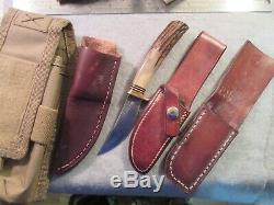 Randall Knife Model 21 Little Game 3 1/4 Blade + Extra Sheaths