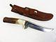 Randall Made Antler 6 Fixed Blade Hunting Knife & Leather Sheath HIL