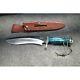 Randall Made Doug Kenefick Bowie Single Finger Style Handle Fixed Blade Knife