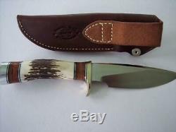 Randall Made Knife Model #25 Stag Trapper Mint Condition Free Shipping