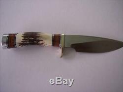 Randall Made Knife Model #25 Stag Trapper Mint Condition Free Shipping