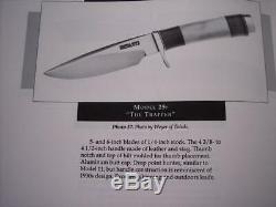 Randall Made Knife Model #25 Stag Trapper Mint Condition Free Shipping