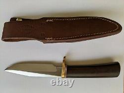 Randall Made Knife Model 5 Ironwood Handle withSheath/Stone in excellent condition