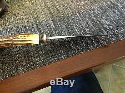 Randall Made Knife custom handle/gaurd by Behring with Mosher sheath