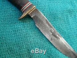 Randall Made Knives 1960's Model 7-5 Fishing Hunting KNIFE with JRB Leather VN era