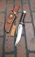 Randall Made Knives #3-6 Johnson Roughback sheath orange stone Preowned Solid