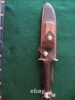 Randall Made Knives Model 1 Vietnam Era Two Sheaths Circa 1957-1972 Nice