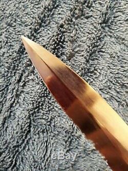 Randall Made Knives Model 2-5 (letter opener) Custom NS Wood Y2K Fighting KNIFE
