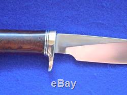 Randall Made Knives Model 26 Pathfinder SS Blade Nickel Silver Ironwood Duralim