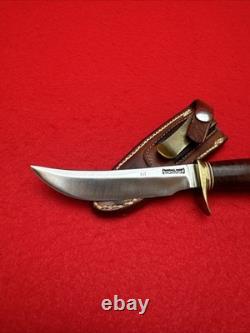 Randall Made Model 4-4.5 Small Game Skinner Knife With Leather Handle
