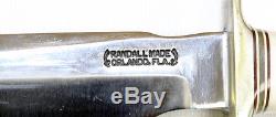 Randall Model 1 All Purpose Fighting Knife 7 Blade 12.5 Fixed Blade Knife Stag