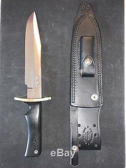 Randall Model 14 Knife With Matching Randall Leather Sheath Stainless Steel B