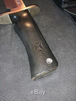 Randall Model 14 Knife With Matching Randall Leather Sheath Stainless Steel B
