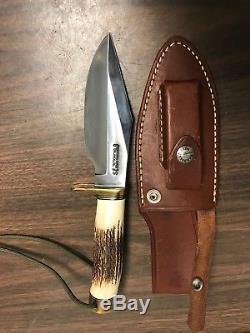 Randall Model 19-5 Hunting/Skinning Knife with Stag