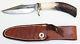 Randall Model 8 Trout and Bird 4 Blade 8 Fixed Blade Knife Stag Handle