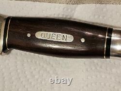 Rare 1930's Henry Sears & Co Hunting KNIFE withsheath. Made by Queen. NICE