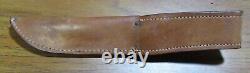 Rare 1940-41 CASE XX Model 551 5-3/4 STAG Hunting Knife in Sheath