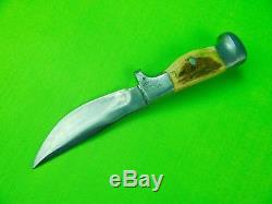 Rare 1944-62 Custom R. H. Rudy Ruana Skinner T Marked 10b Hunting Knife