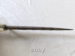 Rare Anton Wingen Jr Othello Kris Dagger Solingen Germany Stag Handle with Sheath