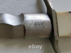 Rare Anton Wingen Jr Othello Kris Dagger Solingen Germany Stag Handle with Sheath