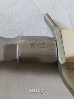 Rare Anton Wingen Jr Othello Kris Dagger Solingen Germany Stag Handle with Sheath
