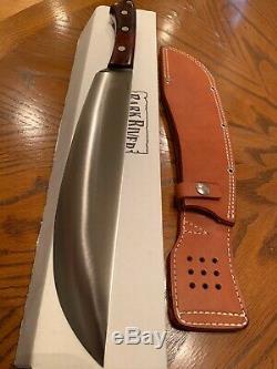 Rare Bark River Pro Series Brush Knife 2014 Custom with Cocobolo wood Red Liners