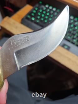 Rare Beaver USA Fixed Blade Knife Iron Mountain Custom USA Skinner 098 Rare Beaver USA Fixed Blade Knife Iron Mountain Custom USA Skinner 098