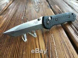 Rare Benchmade 722s Pardue Tanto Folding Knife Pre-production