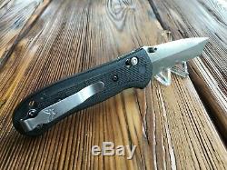 Rare Benchmade 722s Pardue Tanto Folding Knife Pre-production