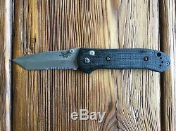 Rare Benchmade 722s Pardue Tanto Folding Knife Pre-production