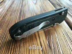 Rare Benchmade 722s Pardue Tanto Folding Knife Pre-production