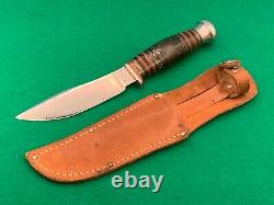 Rare Case XX Tested Vintage Knife Excellent 80-100 Years Old & Sheath